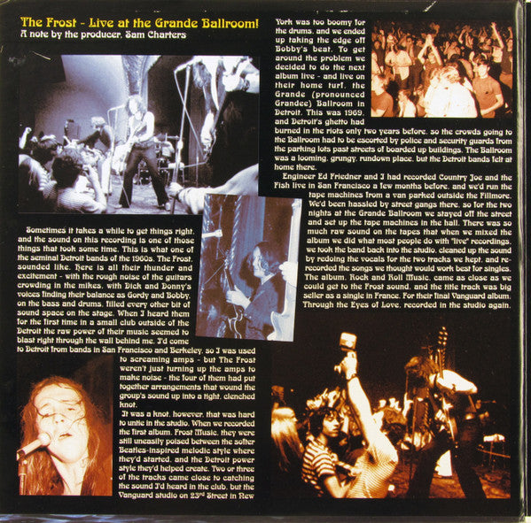 The Frost (2) : Live At The Grande Ballroom! (2xLP, Album, 180)