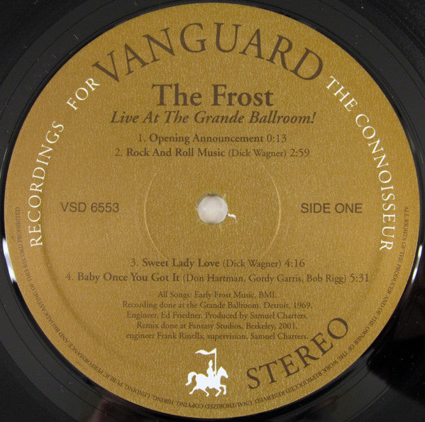 The Frost (2) : Live At The Grande Ballroom! (2xLP, Album, 180)
