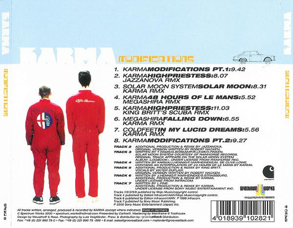 Karma : Modifications (CD, Comp, Enh)