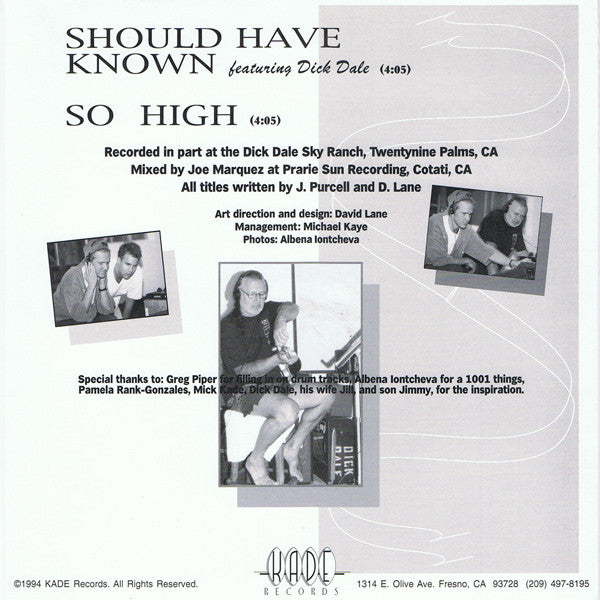 The Pagodas : Should Have Known (7", Ltd)