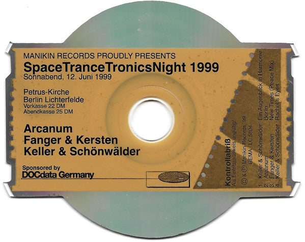 Various : SpaceTranceTronicsNight 1999 (CD, Shape, Comp)