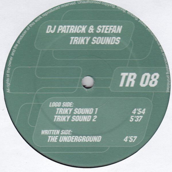DJ Patrick & Stefan (3) : Triky Sounds (12")
