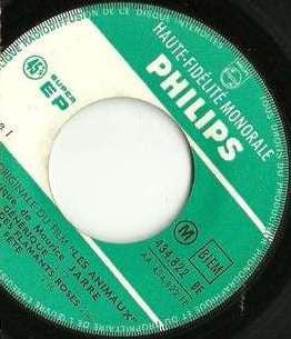 Maurice Jarre : Les Animaux - Bande Originale Du Film De F. Rossif (7", EP)