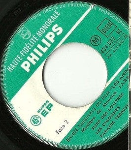 Maurice Jarre : Les Animaux - Bande Originale Du Film De F. Rossif (7", EP)