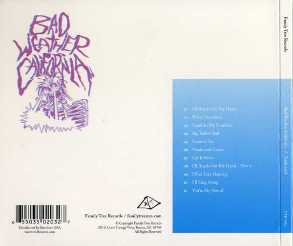 Bad Weather California : Sunkissed (CD, Album)