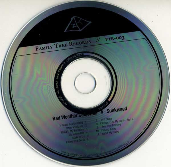 Bad Weather California : Sunkissed (CD, Album)