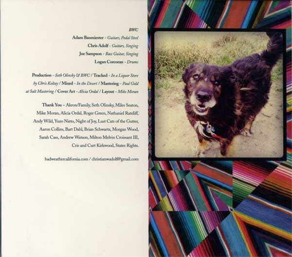 Bad Weather California : Sunkissed (CD, Album)