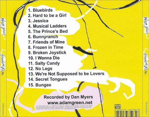 Adam Green : Friends Of Mine (CD, Album)