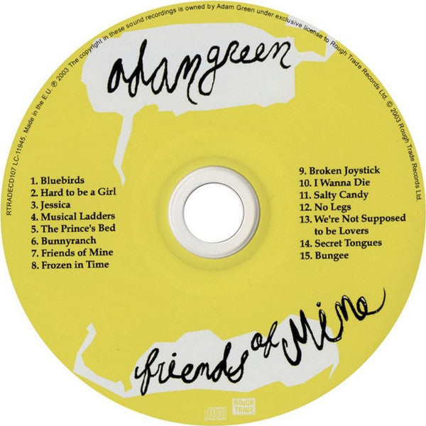Adam Green : Friends Of Mine (CD, Album)