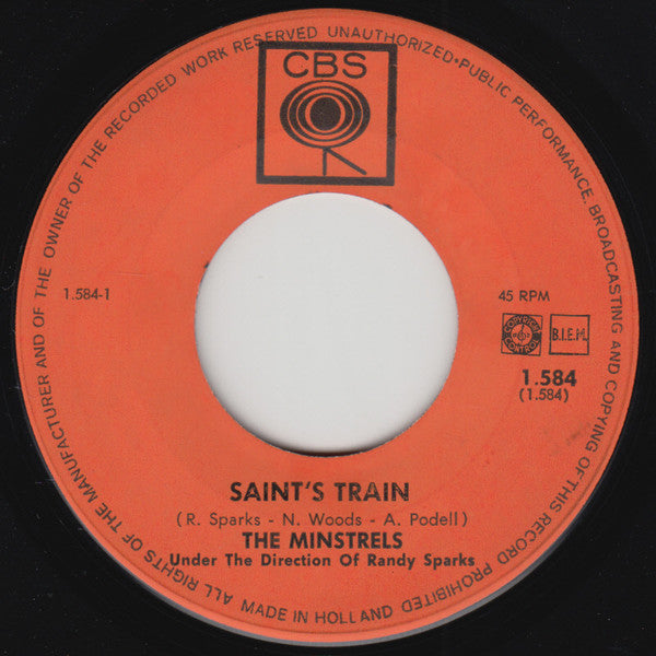 The New Christy Minstrels : Saint's Train (7", Single)