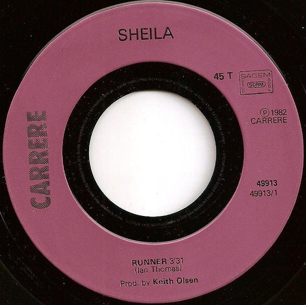 Sheila (5) : Runner (7", Single)