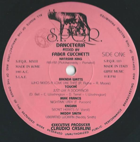 Various : Danceteria (LP, Comp, Mixed)