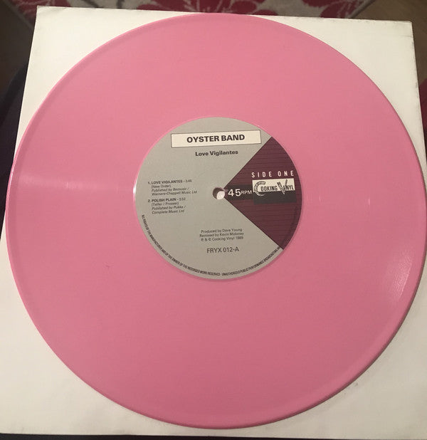 Oyster Band* : Love Vigilantes (10", Pin)