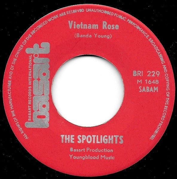 The Spotlights (5) : Vietnam Rose / Hudson Bay (7")