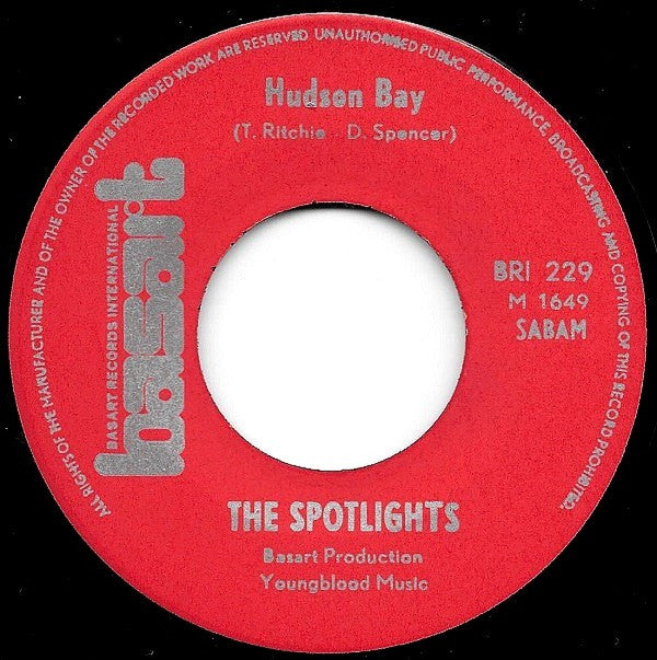The Spotlights (5) : Vietnam Rose / Hudson Bay (7")