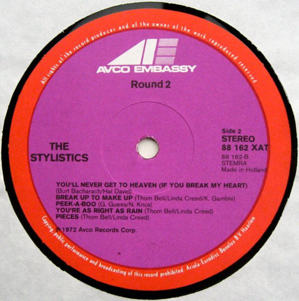 The Stylistics : Stylistics 2 (LP, Album)