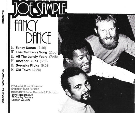 Joe Sample : Fancy Dance (CD, Album, RE)