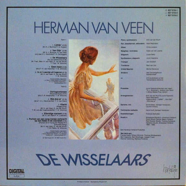 Herman van Veen : De Wisselaars (LP, Album)