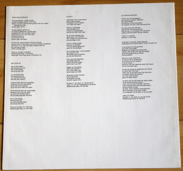 Herman van Veen : De Wisselaars (LP, Album)