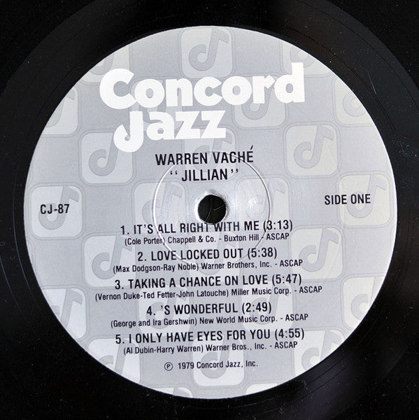 Warren Vaché : Jillian (LP, Album)
