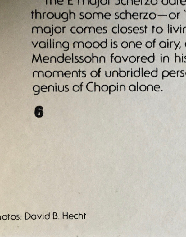 Emanuel Ax : Chopin (LP, Album, Ind)