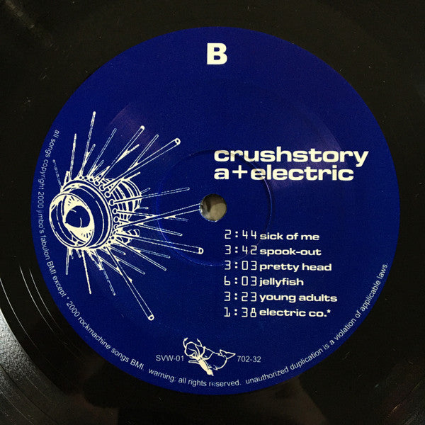Crushstory (2) : A+ Electric (LP, Album)
