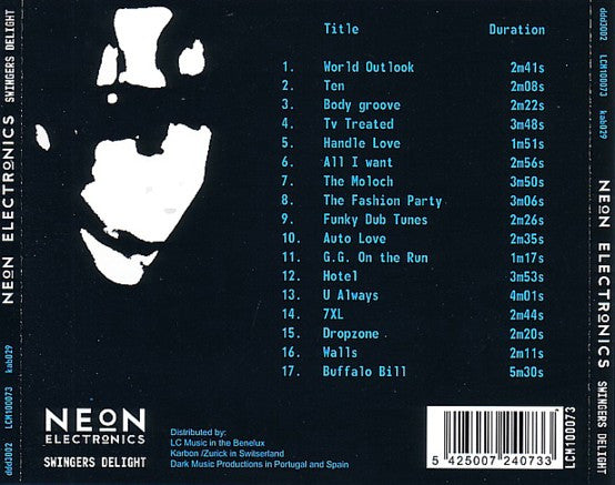 Neon Electronics : Swingers Delight (CD, Album)