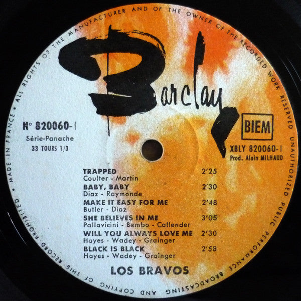 Los Bravos : Black Is Black (LP, Album)