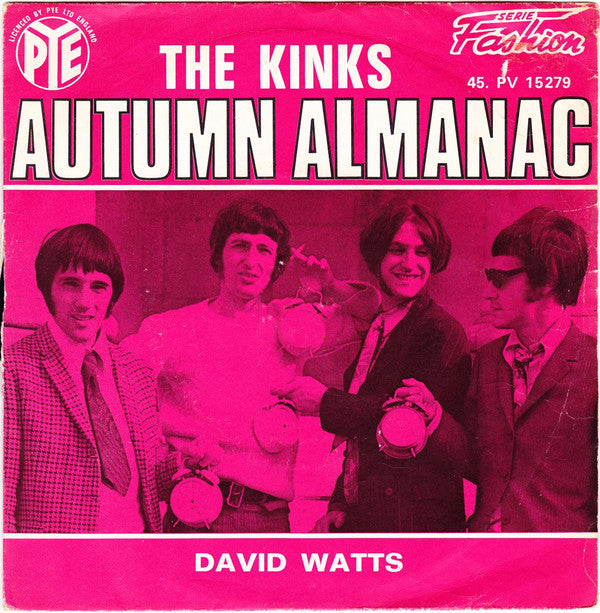 The Kinks : Autumn Almanac (7", Single)