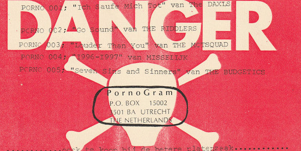 Budgetics : Eddie Cockring Meets The Seven Sins And Sinners (7")