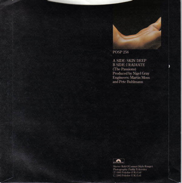 The Passions : Skin Deep (7")