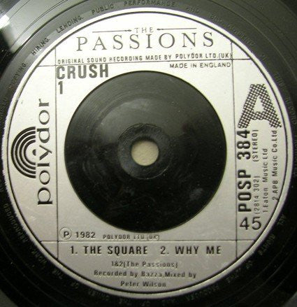 The Passions : Africa Mine (2x7", Single)