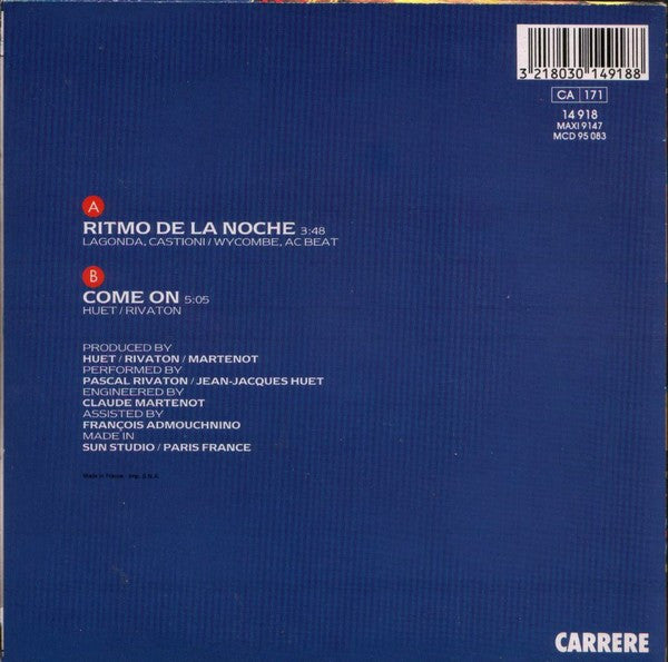 Lorca : Ritmo De La Noche (7", Single)