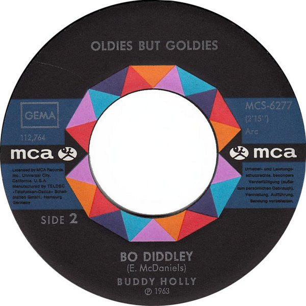Buddy Holly : Peggy Sue (7", Single)