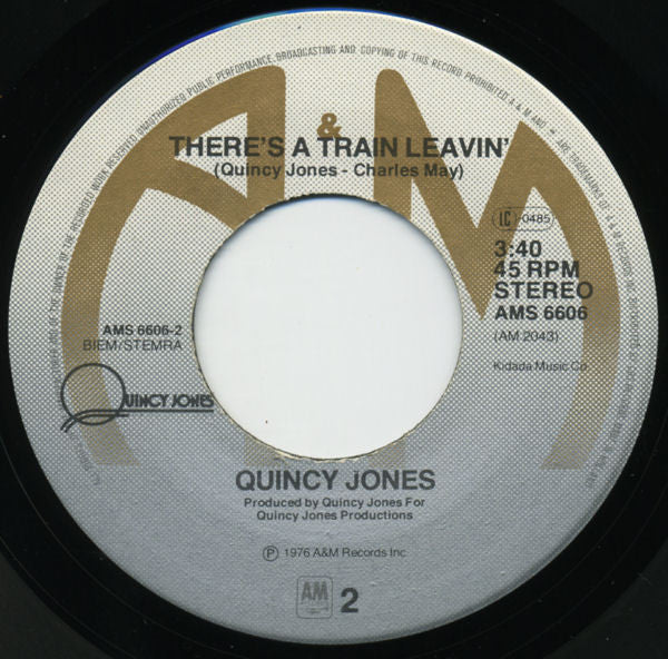 Quincy Jones : Stuff Like That (7", Single)
