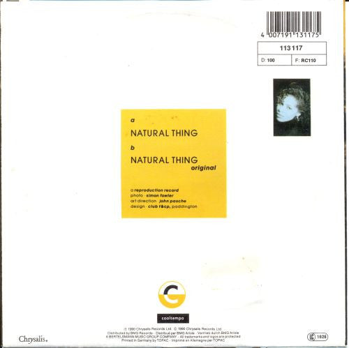 Innocence : Natural Thing (7", Single)