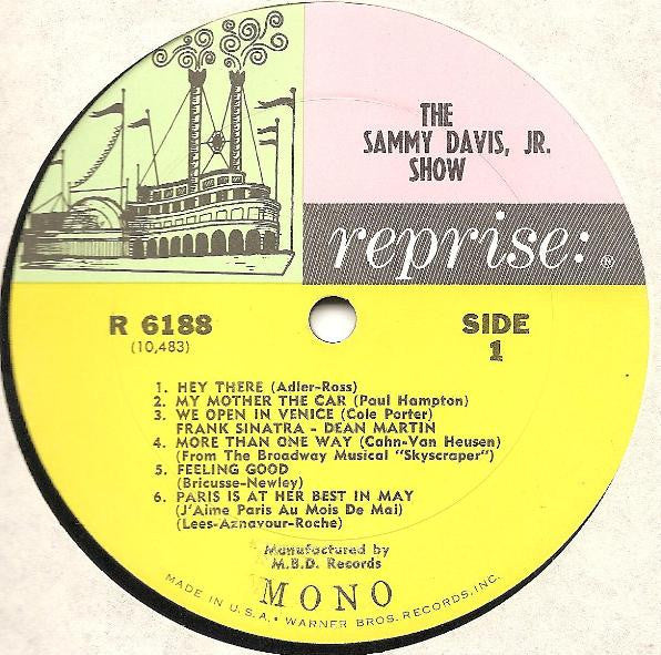 Sammy Davis Jr. : The Sammy Davis Jr. Show With Surprise Guest Stars (LP, Album, Mono)