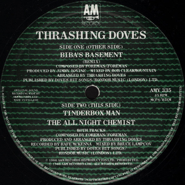 Thrashing Doves : Biba's Basement (12")