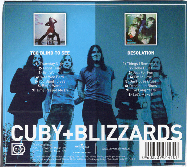 Cuby + Blizzards : Too Blind To See / Desolation (2xCD, Album, Comp)