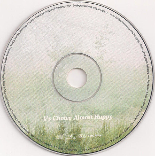 K's Choice : Almost Happy (CD, Album)