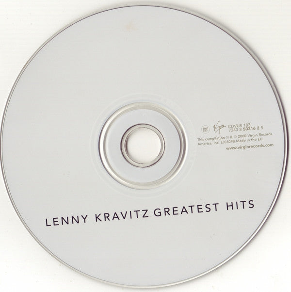 Lenny Kravitz : Greatest Hits (CD, Comp, RP)
