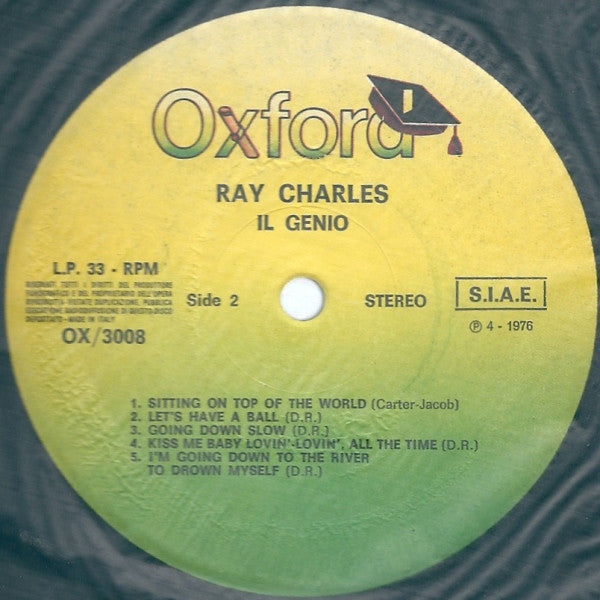 Ray Charles : Il Genio (LP, Comp)