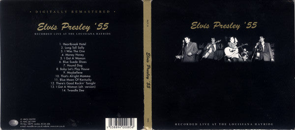 Elvis Presley : Elvis Presley '55 (Recorded Live At The Louisiana Hayride) (CD, Comp, RM)