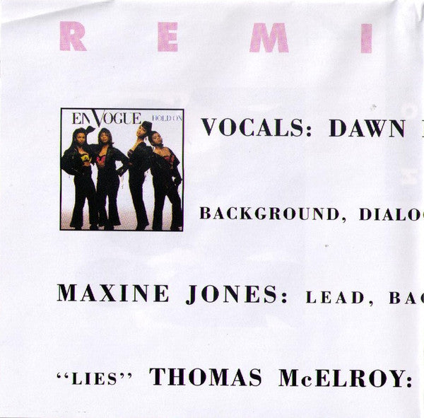 En Vogue : Remix To Sing (CD, Comp)