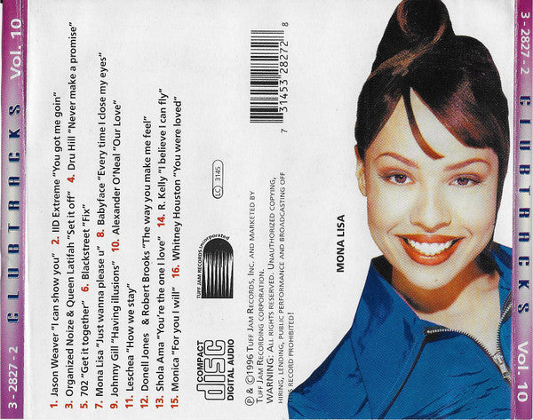 Various : Clubtracks Volume 10 - 1996 (CD, Comp, Unofficial)