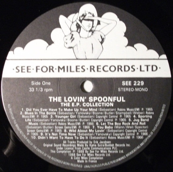 The Lovin' Spoonful : The EP Collection (LP, Comp)