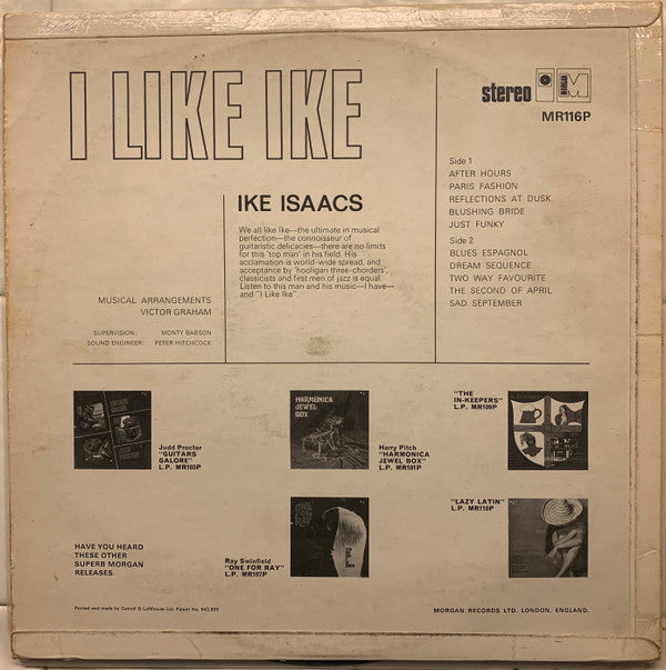 Ike Isaacs : I Like Ike (LP)