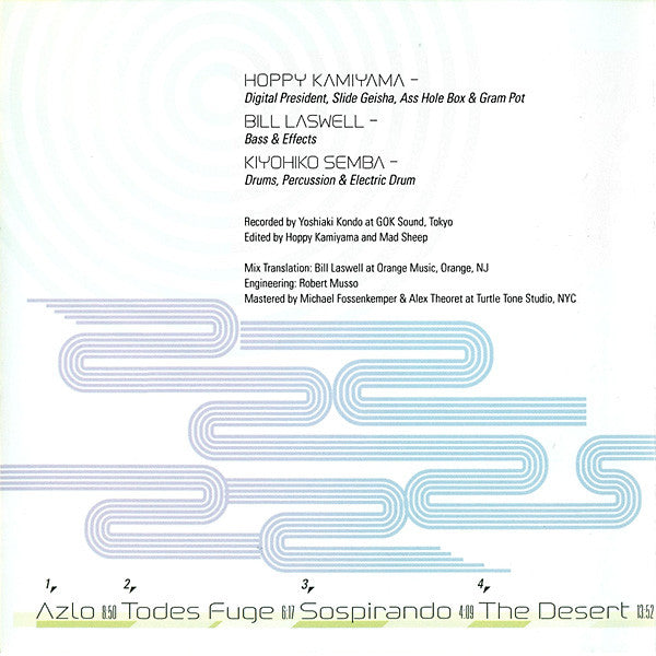 Hoppy Kamiyama & Bill Laswell : A Navel City / No One Is There (CD, Album)