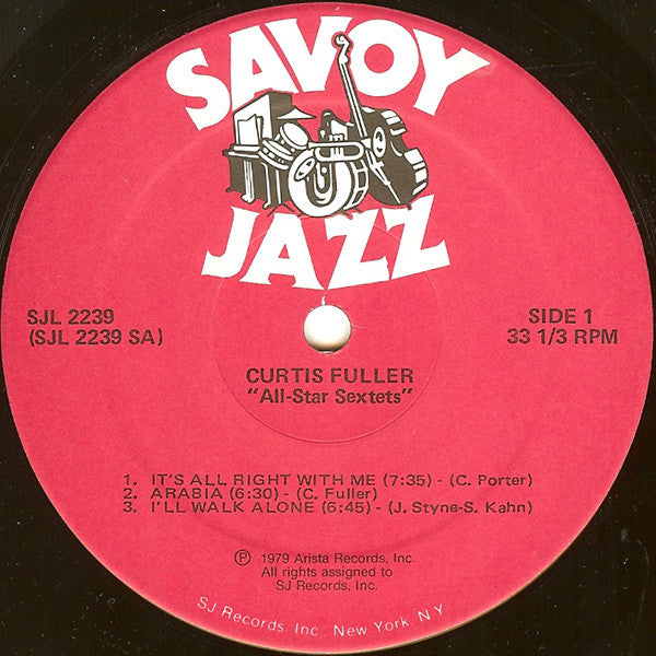 Curtis Fuller : All-Star Sextets (2xLP, Album, Comp)