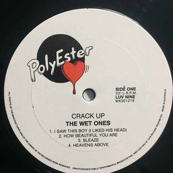 The Wet Ones : Crack Up (12", MiniAlbum)